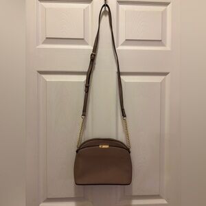 Taupe Crossbody Bag